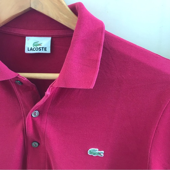 Lacoste Other - Maroon Lacoste polo tee (S)